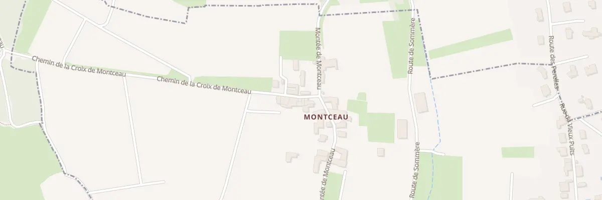 Plan du 5970 Che de la Croix de Montceau à Prissé