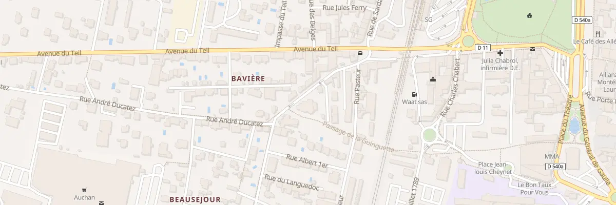 Plan du 27 Rue André Ducatez à Montélimar