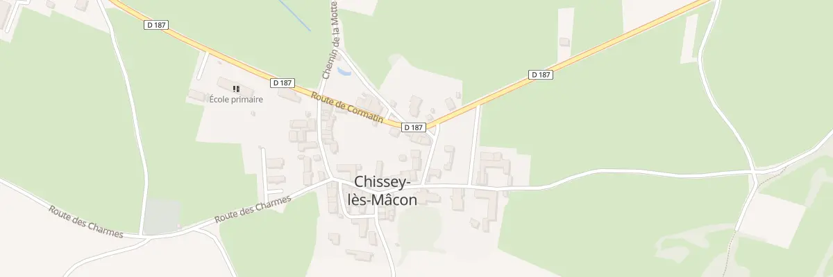 Plan du 5176 Le Bourg à Chissey-lès-Mâcon