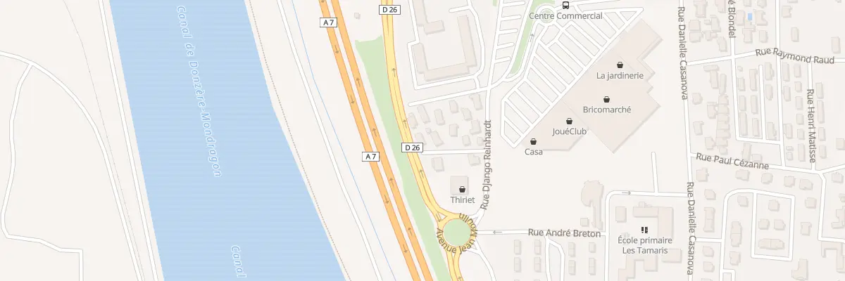 Plan du 56 Rue Santos Dumont à Bollène