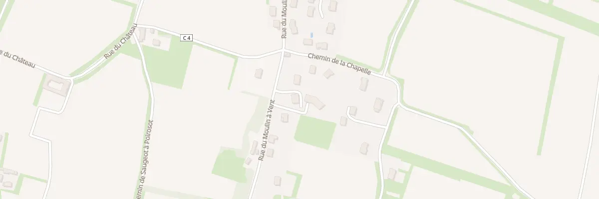 Plan du 31 Rue du Moulin à Vent à Rully