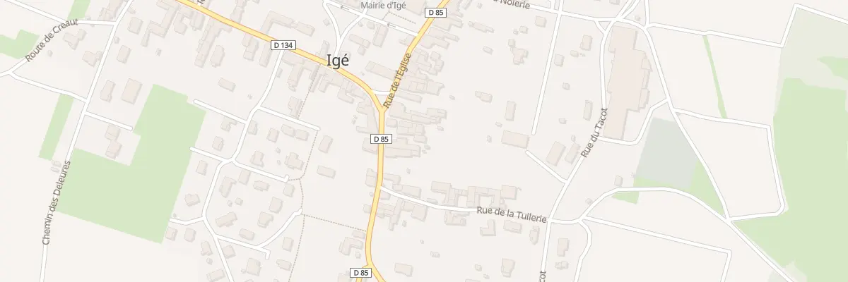 Plan du 148A Rue de l’Eglise à Igé