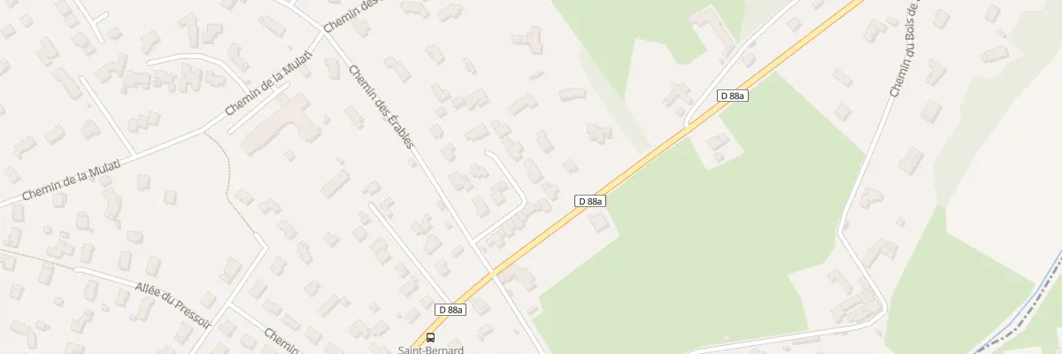 Plan du 491T Che des Erables à Saint-Bernard