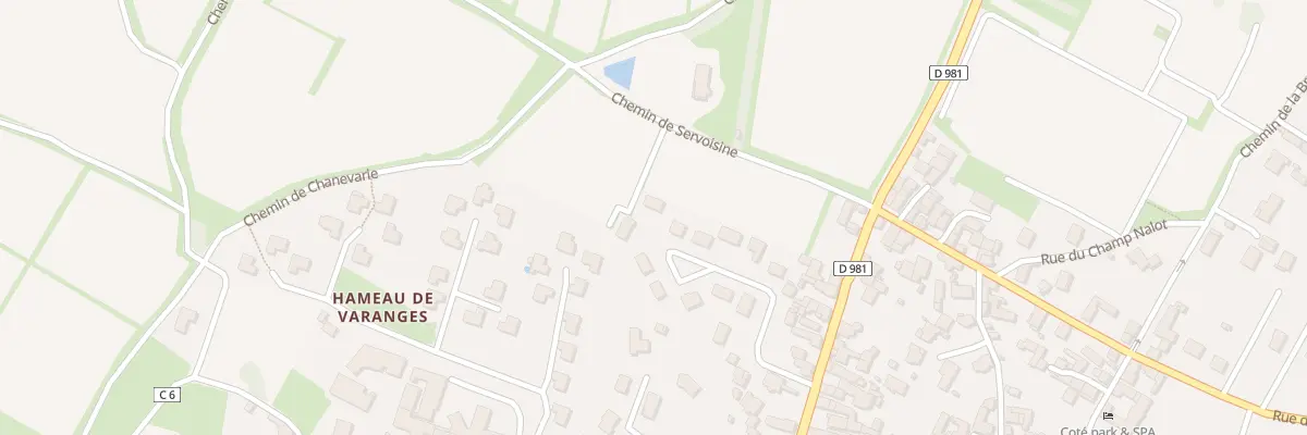 Plan du 12 Rue du Clos Marolle à Givry