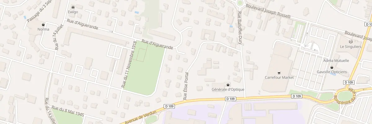 Plan du 23 Rue d’Aiguerande à Belleville-en-Beaujolais
