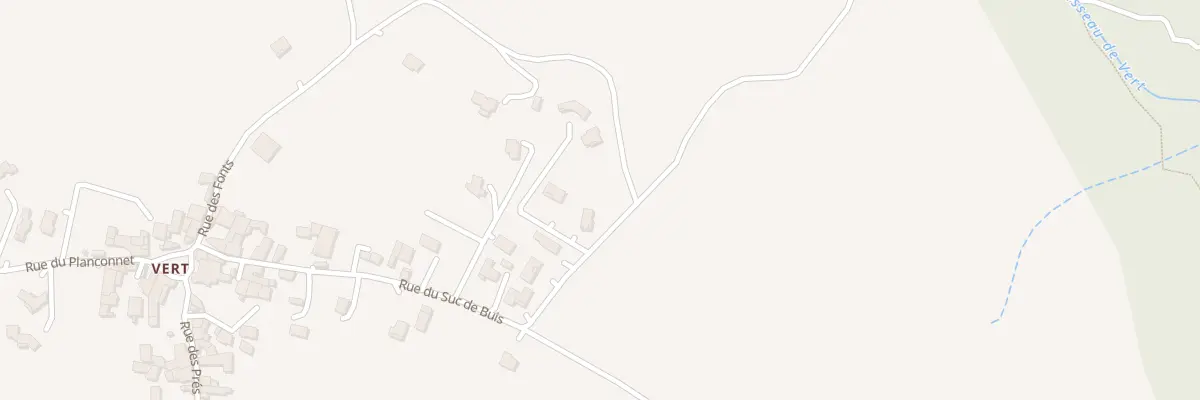 Plan du 283 Rue du Suc de Buis à Vernosc-lès-Annonay