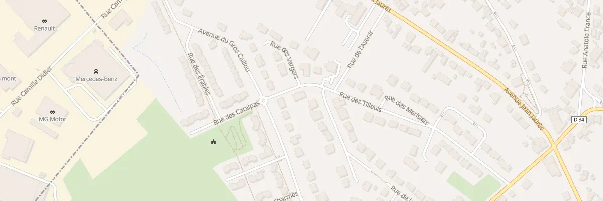 Plan du 19 Rue des Tilleuls à Villers-Semeuse