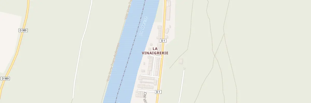 Plan du 77 La Vinaigrerie à Bogny-sur-Meuse