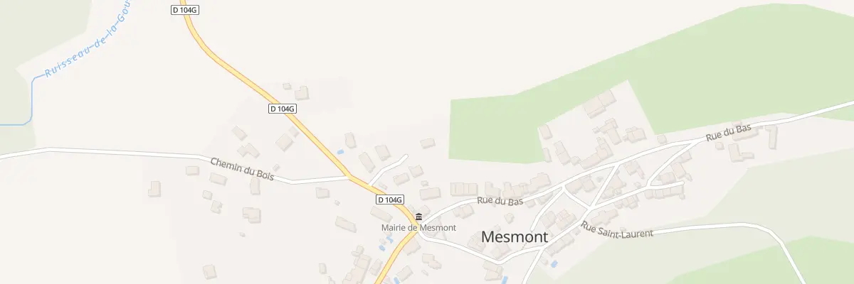 Plan du 5 Imp Saint Laurent à Mesmont