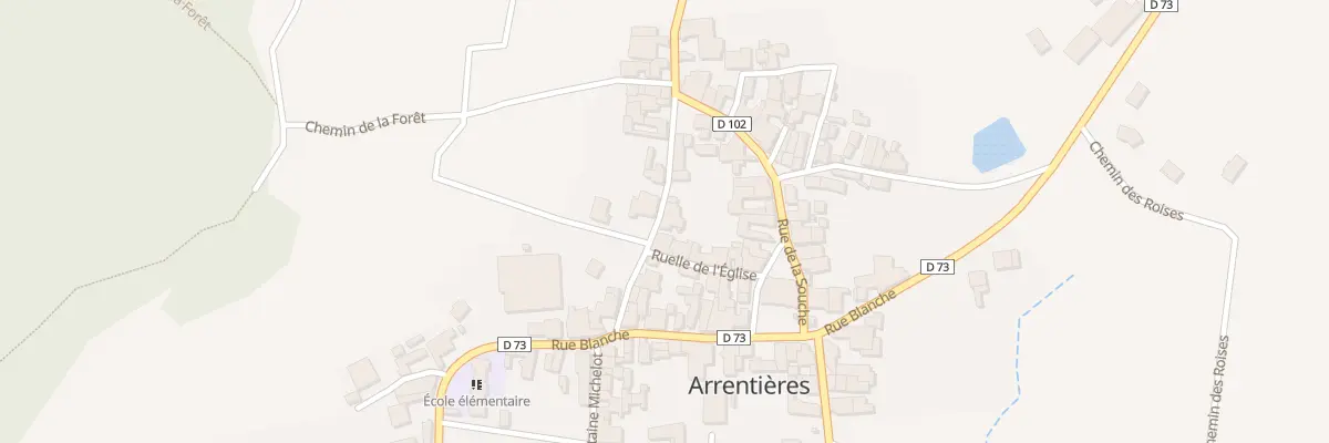 Plan du 6 Rue Michelot à Arrentières