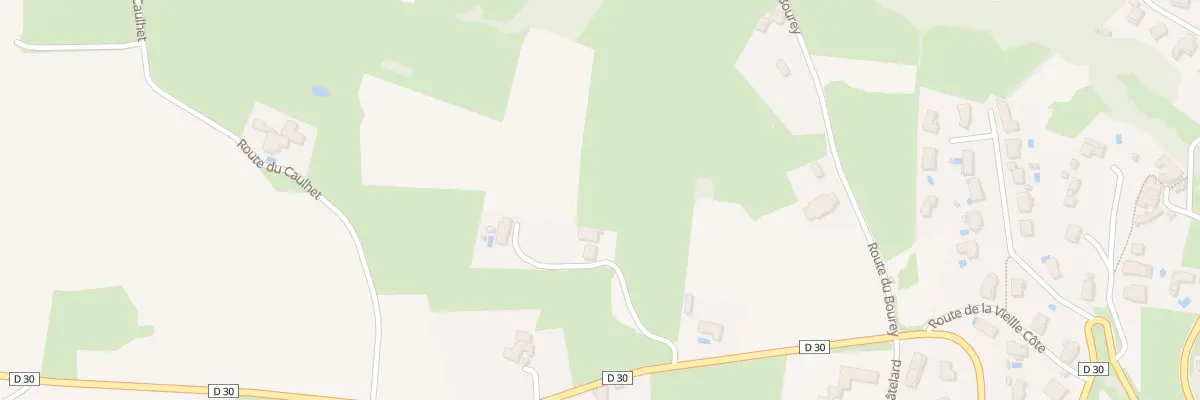 Plan du 122 Rte Rd30 Le Caulhet à Vérin