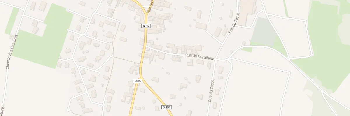 Plan du 86 Rue de la Tuilerie à Igé
