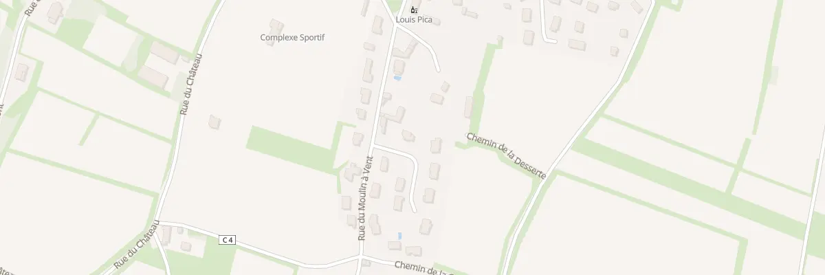 Plan du 1 Meix de Pellerey à Rully