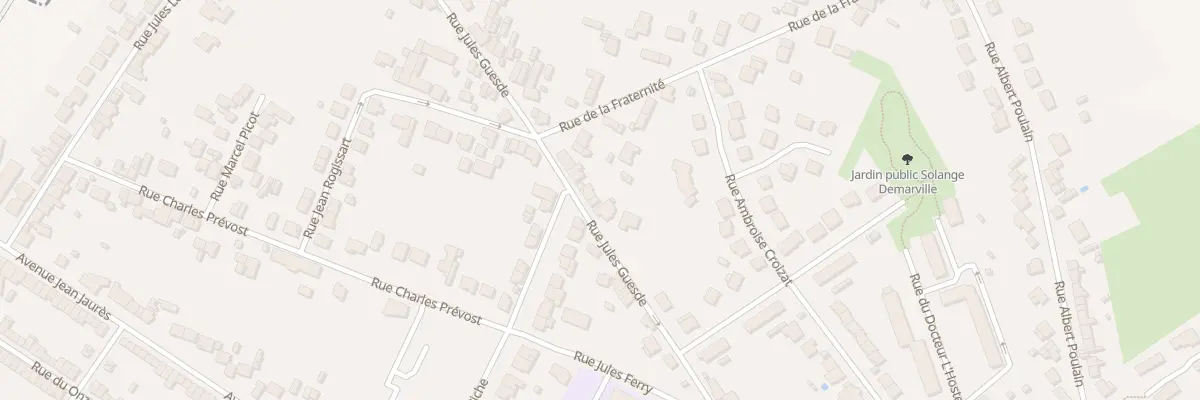 Plan du 48 Rue Jules Guesde à Villers-Semeuse