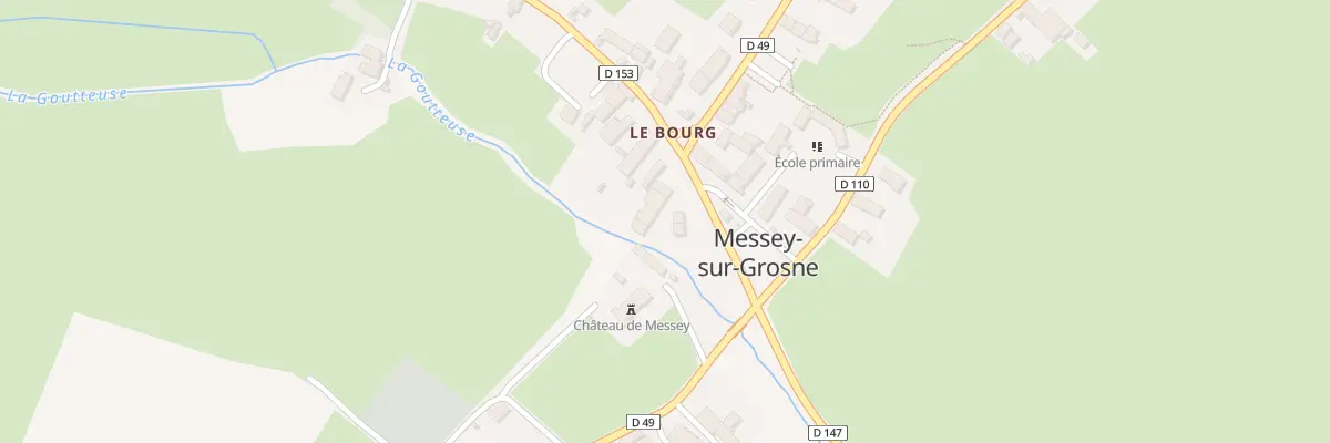 Plan du 8 Pl Saint Georges à Messey-sur-Grosne