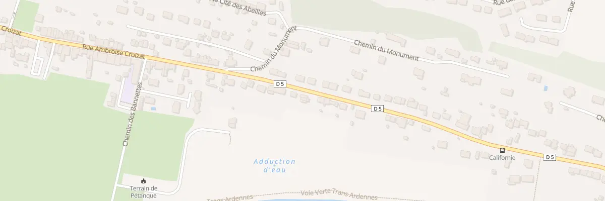 Plan du 130 Rue Ambroise Croizat à Charleville-Mézières