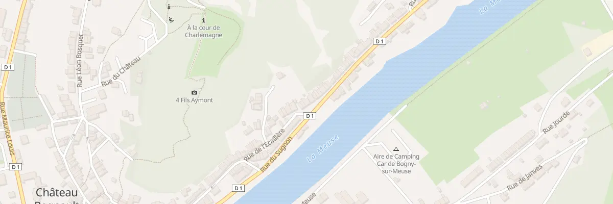 Plan du 49 Rue du Sugnon à Bogny-sur-Meuse