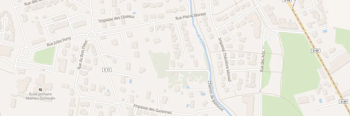 Plan du 14 Rue du Caire à Belleville-en-Beaujolais