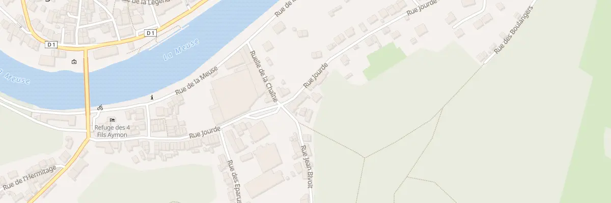 Plan du 79 Rue Jourde à Bogny-sur-Meuse