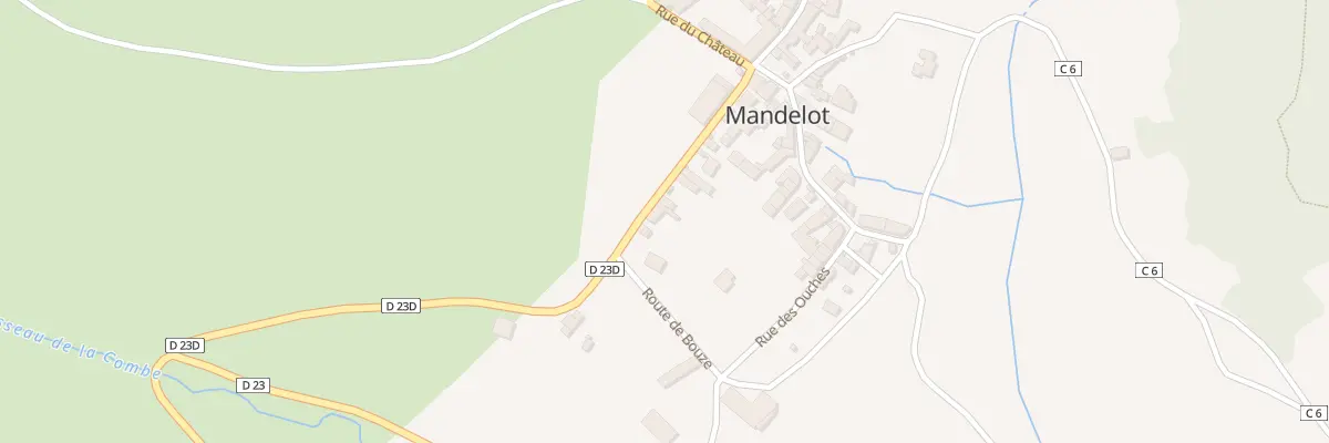 Plan du 5066 Hameau de Mandelot à Mavilly-Mandelot