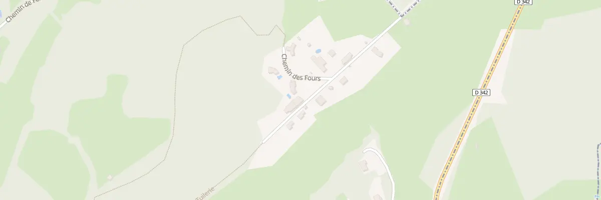 Plan du 1345 Che de la Tuilerie à Taluyers