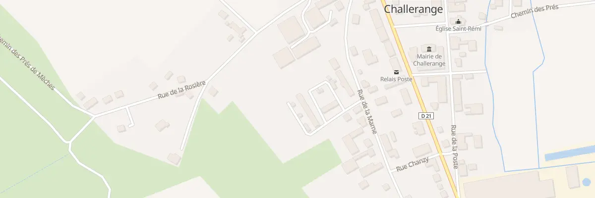 Plan du 17 Rue Damourette à Challerange