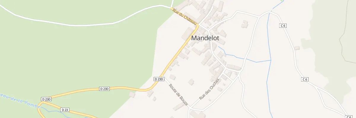 Plan du 5065 Hameau de Mandelot à Mavilly-Mandelot