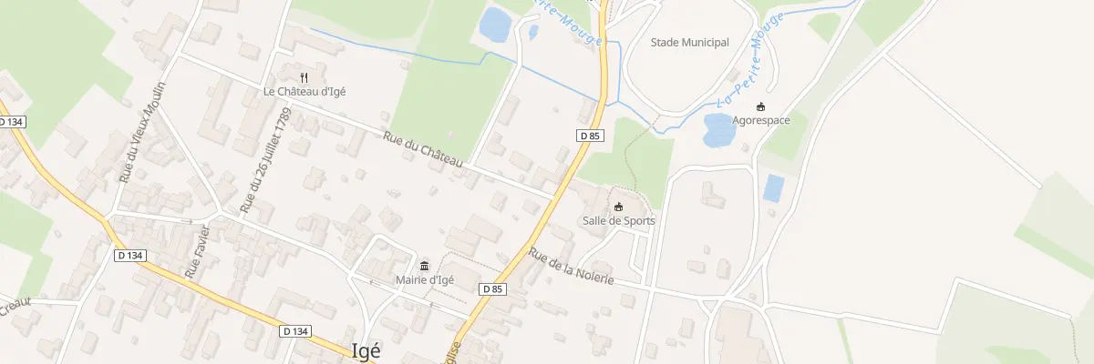 Plan du 5084 Rue du Chateau à Igé