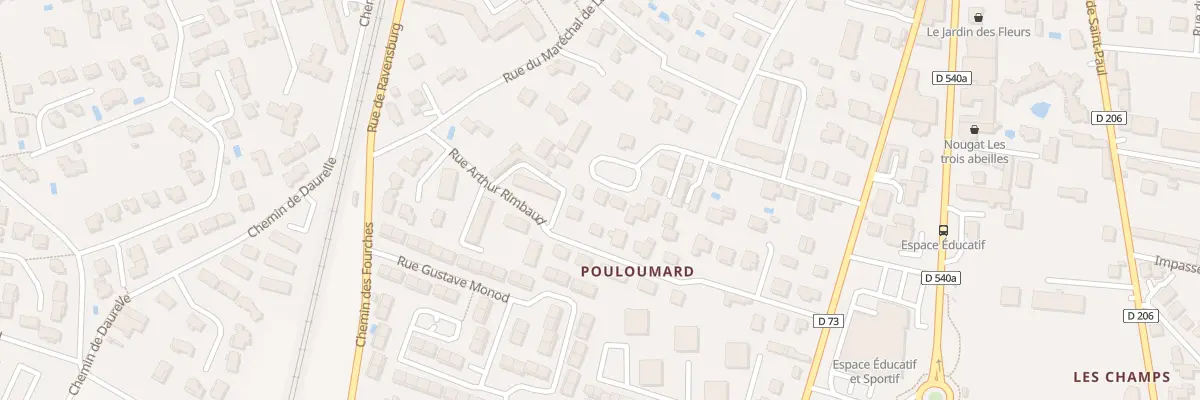 Plan du 11 Rue du Rhône à Montélimar