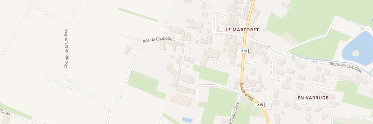 Plan du 5281F Imp du Puits à Igé