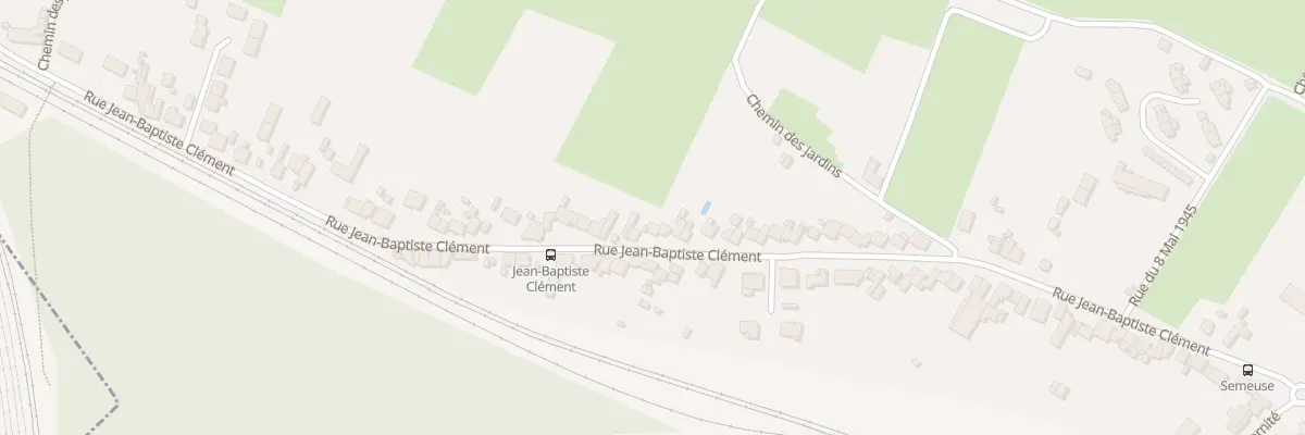 Plan du 72 Rue Jean-baptiste Clément à Villers-Semeuse