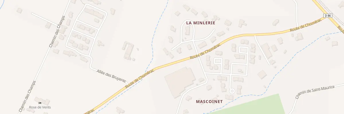 Plan du 15 La Minlerie à Baix