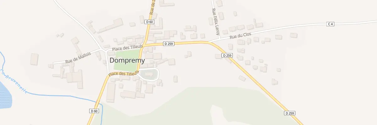 Plan du 5033 Le Village à Dompremy