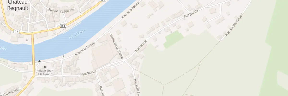Plan du 87 Rue Jourde à Bogny-sur-Meuse