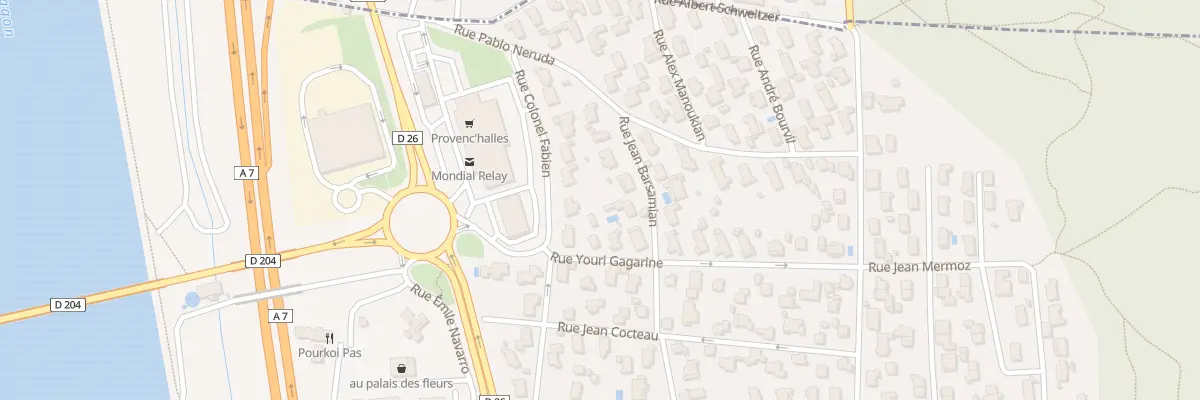 Plan du 135 Rue Colonel Fabien à Bollène