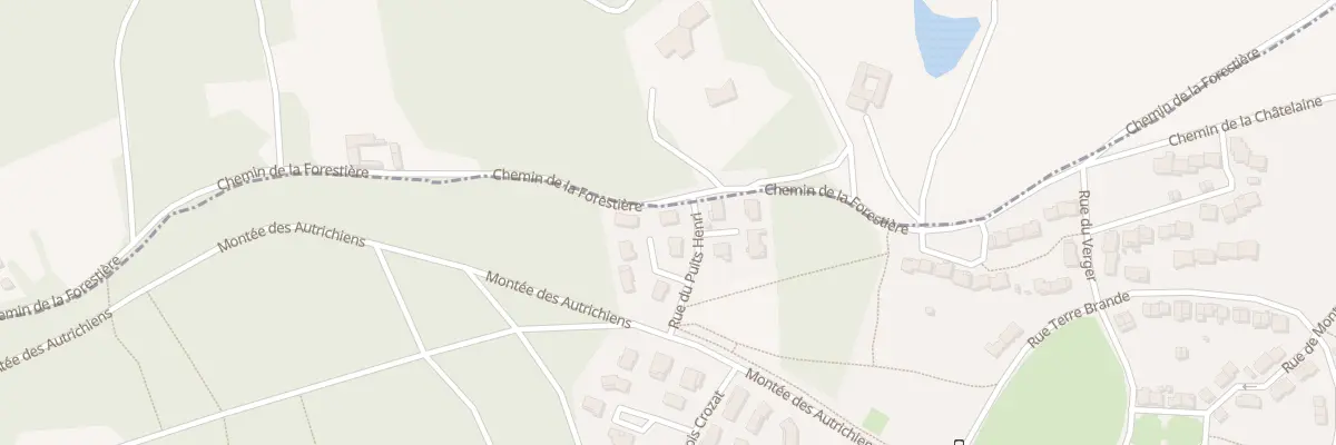 Plan du 9001 Che de la Forestière à Givors
