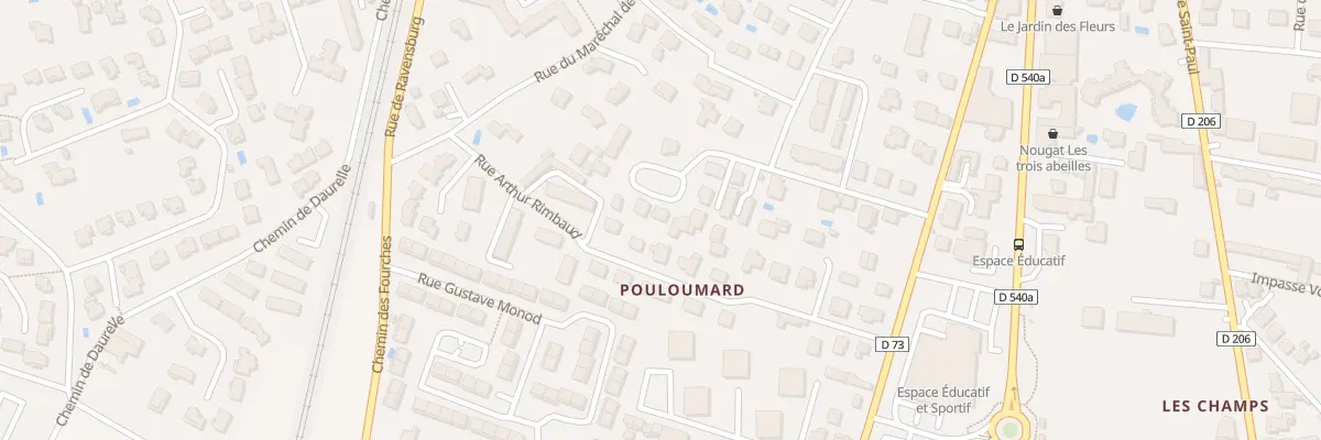 Plan du 9 Rue du Rhône à Montélimar