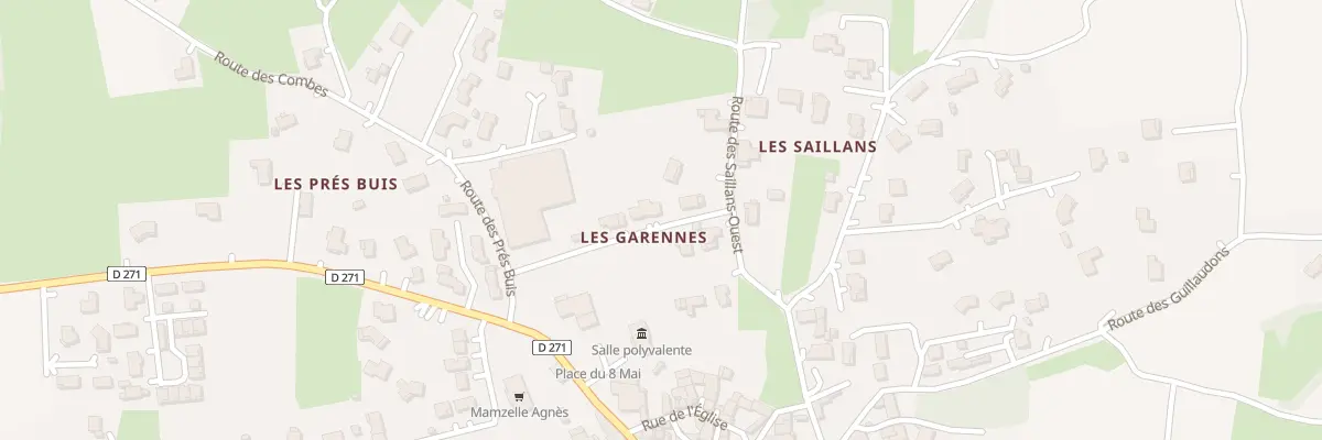 Plan du 5316 Les Garennes Sud à Charnas