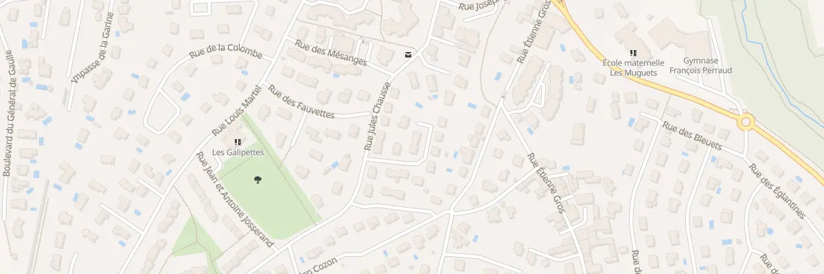 Plan du 29 Rue Jules Chausse à Chaponost