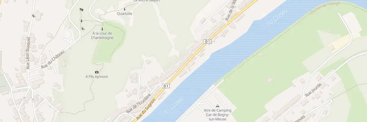 Plan du 71 Rue du Sugnon à Bogny-sur-Meuse