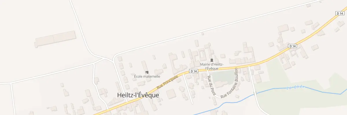 Plan du 28 Rue Principale à Heiltz-l’Évêque