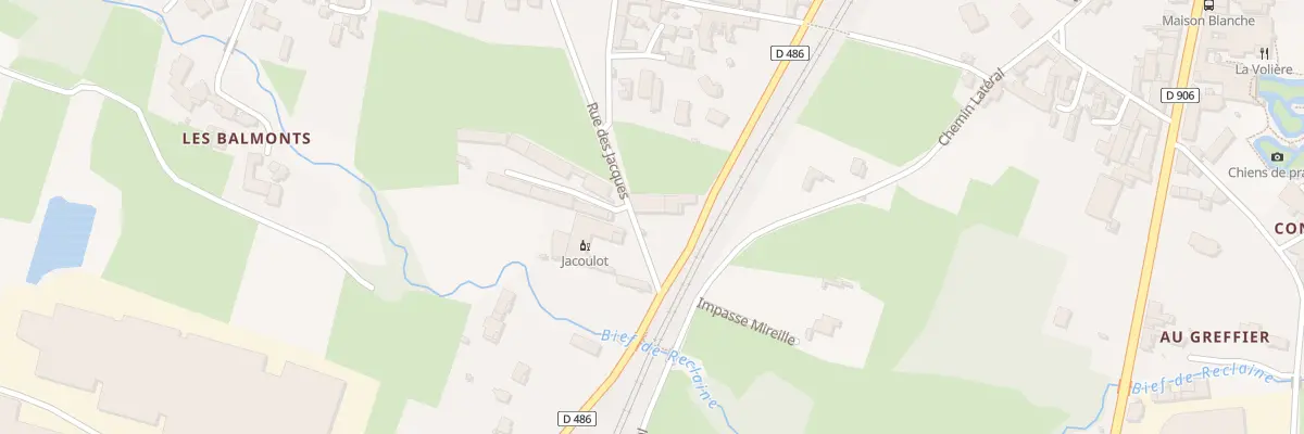 Plan du 5247 Rue des Jacques à Romanèche-Thorins