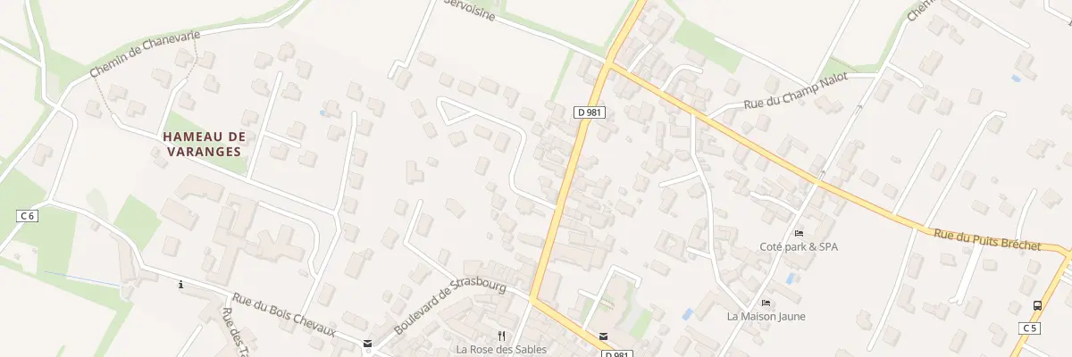Plan du 9 Rue de Beaune à Givry