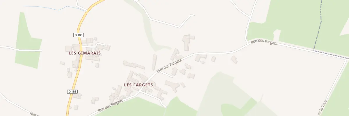 Plan du 5699 Rue des Fargets à Romanèche-Thorins