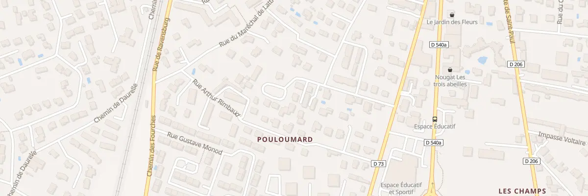 Plan du 5 Rue du Rhône à Montélimar