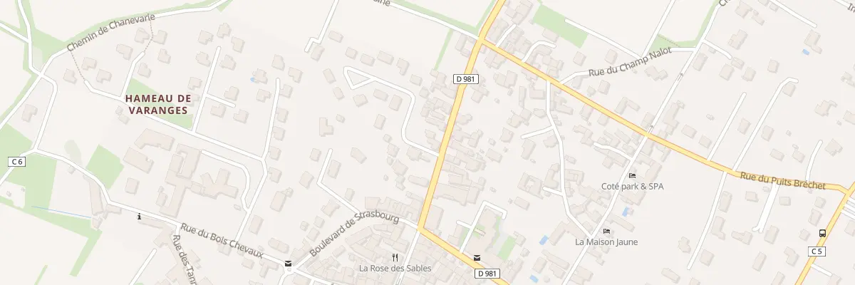 Plan du 7 Rue de Beaune à Givry