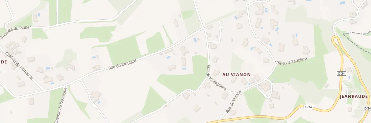 Plan du 145 Rue de l’Ollagniere à Saint-Michel-sur-Rhône