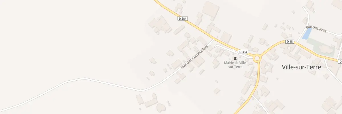 Plan du 7 Rue des Cornouillers à Ville-sur-Terre