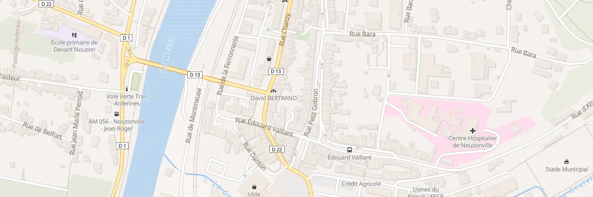 Plan du 17B Rue Petit Gobron à Nouzonville