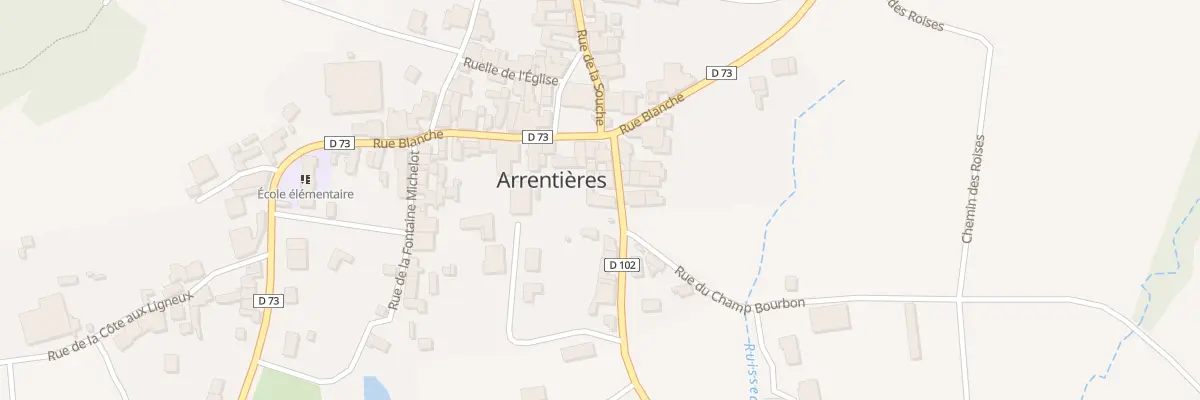 Plan du 4 Rue des Moulins à Arrentières